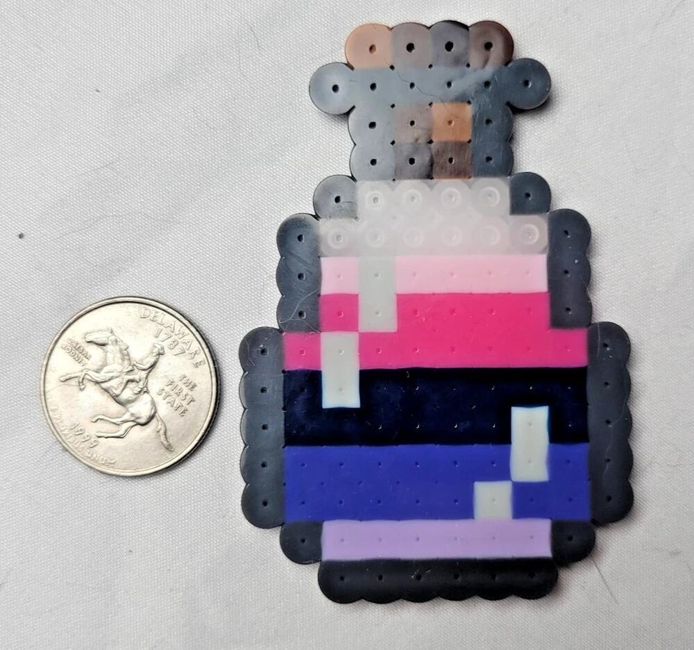 Omnisexual LGBT Potion Perler Pixel Art